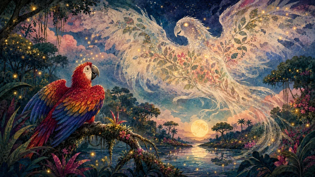 Amaranta y el pájaro de neblina