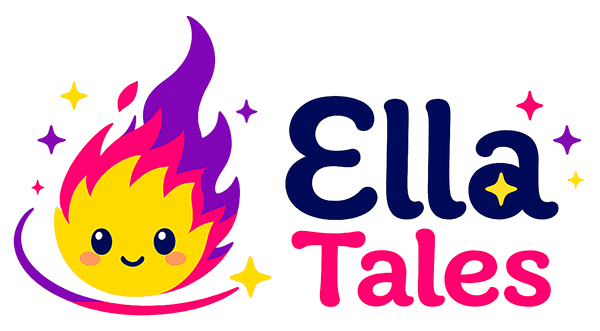 Official EllaTales brand logo.
