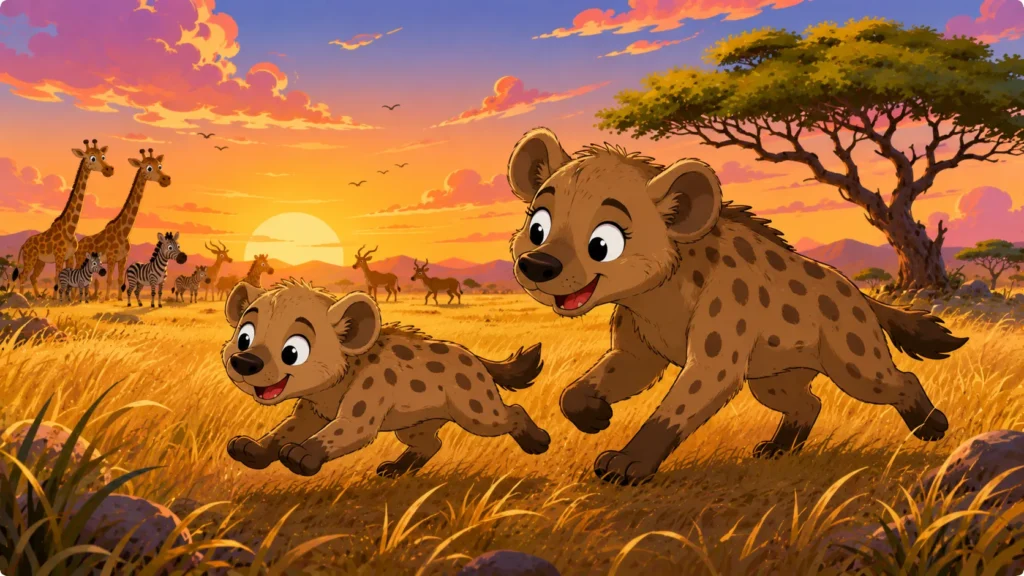 Hana and the Hyena Family