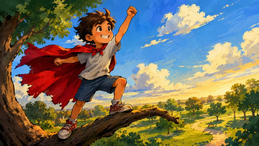 Mateo, el héroe del parque