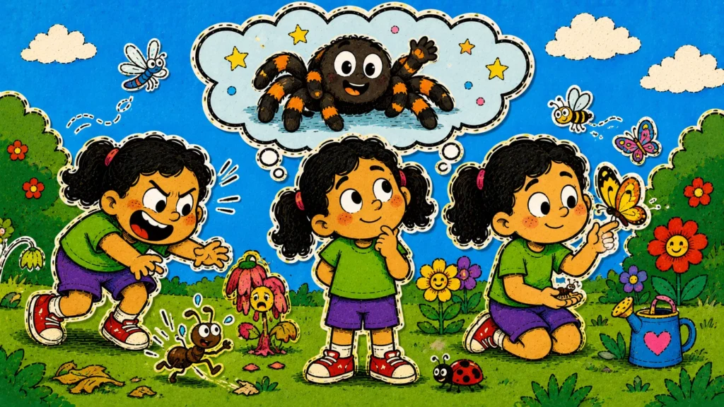 The Girl Who Scared the Bugs