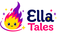 Official EllaTales brand logo.